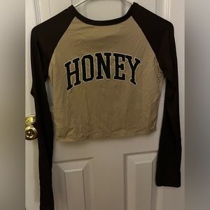 ‘Honey’ Brown Long Sleeve